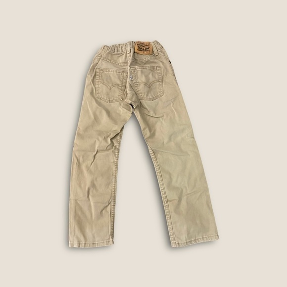 Levi’s 514 Straight Pant Khaki Beige 8 Regular - Picture 2 of 6